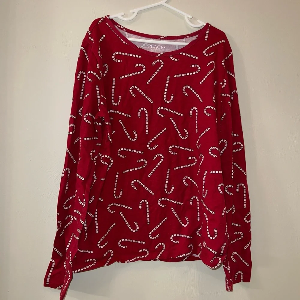 NWOT Children's Place Candy Cane Top